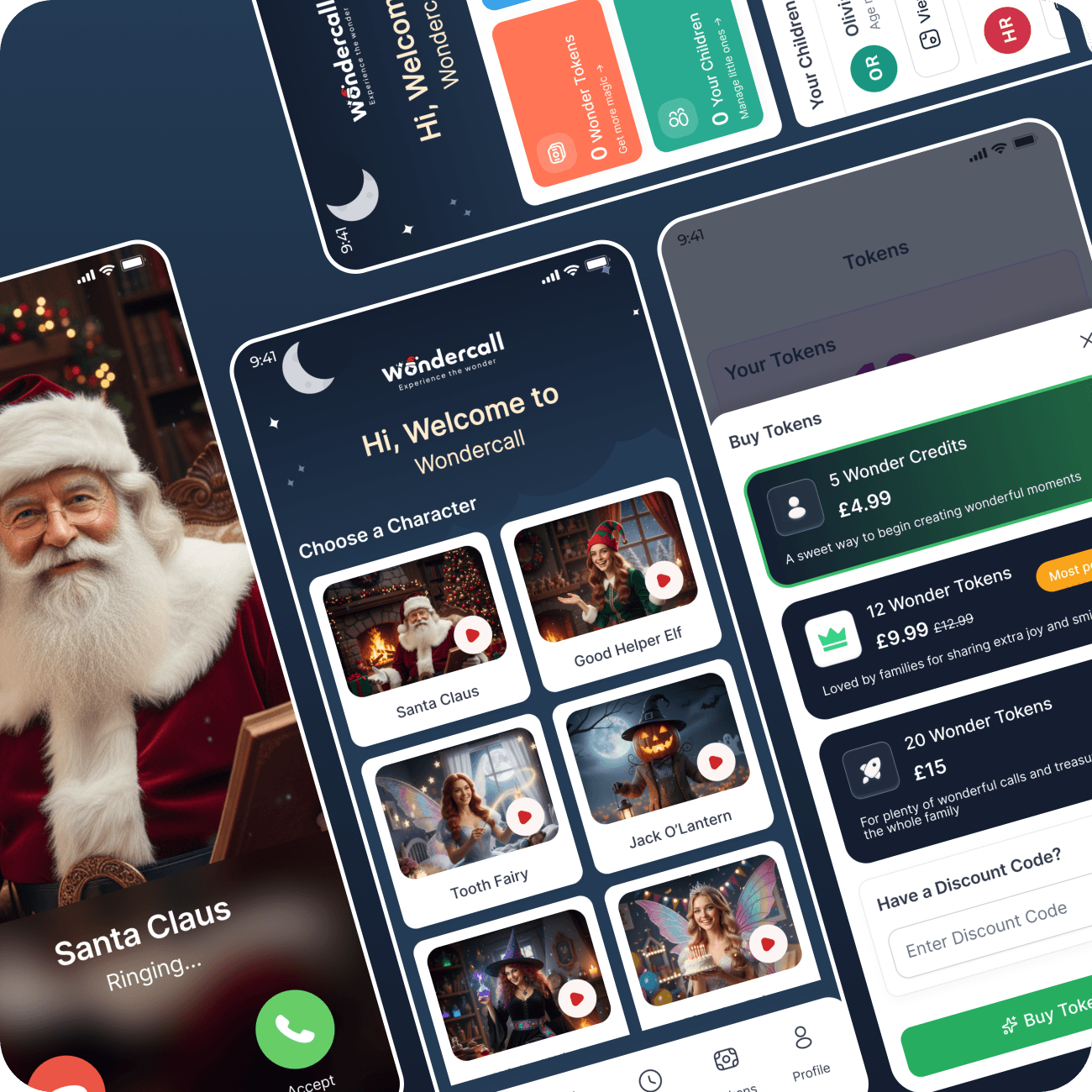 Wondercall, AI video-call app